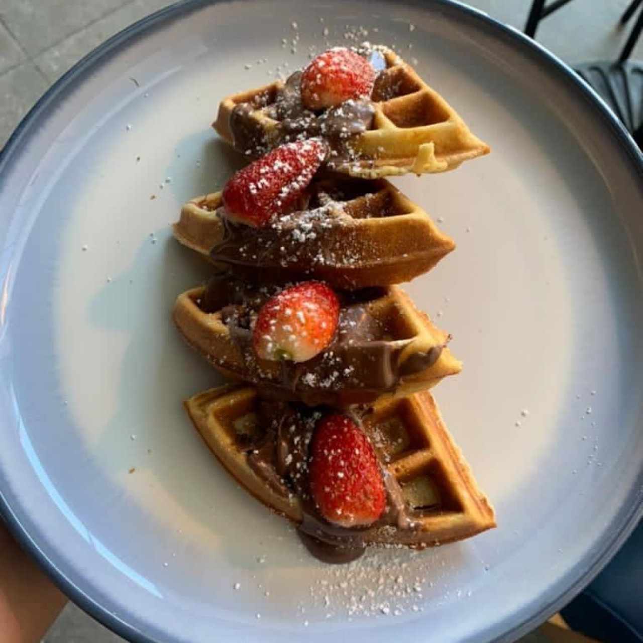 Brunch - Nutella Waffles