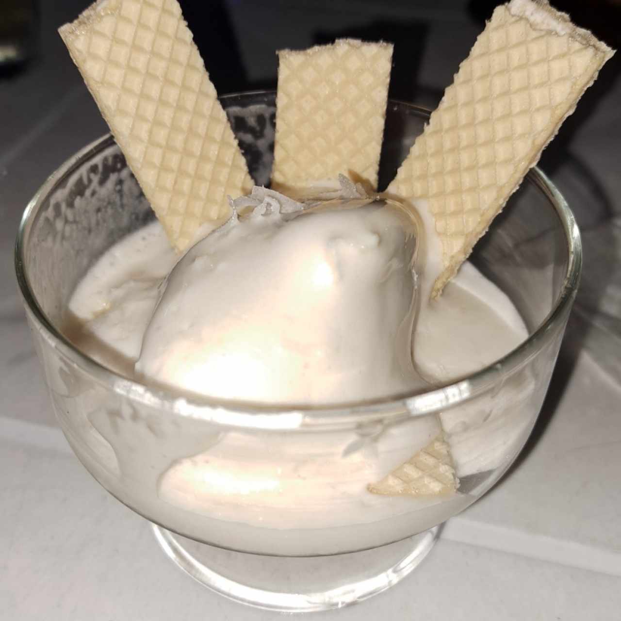 helado artesanal de coco