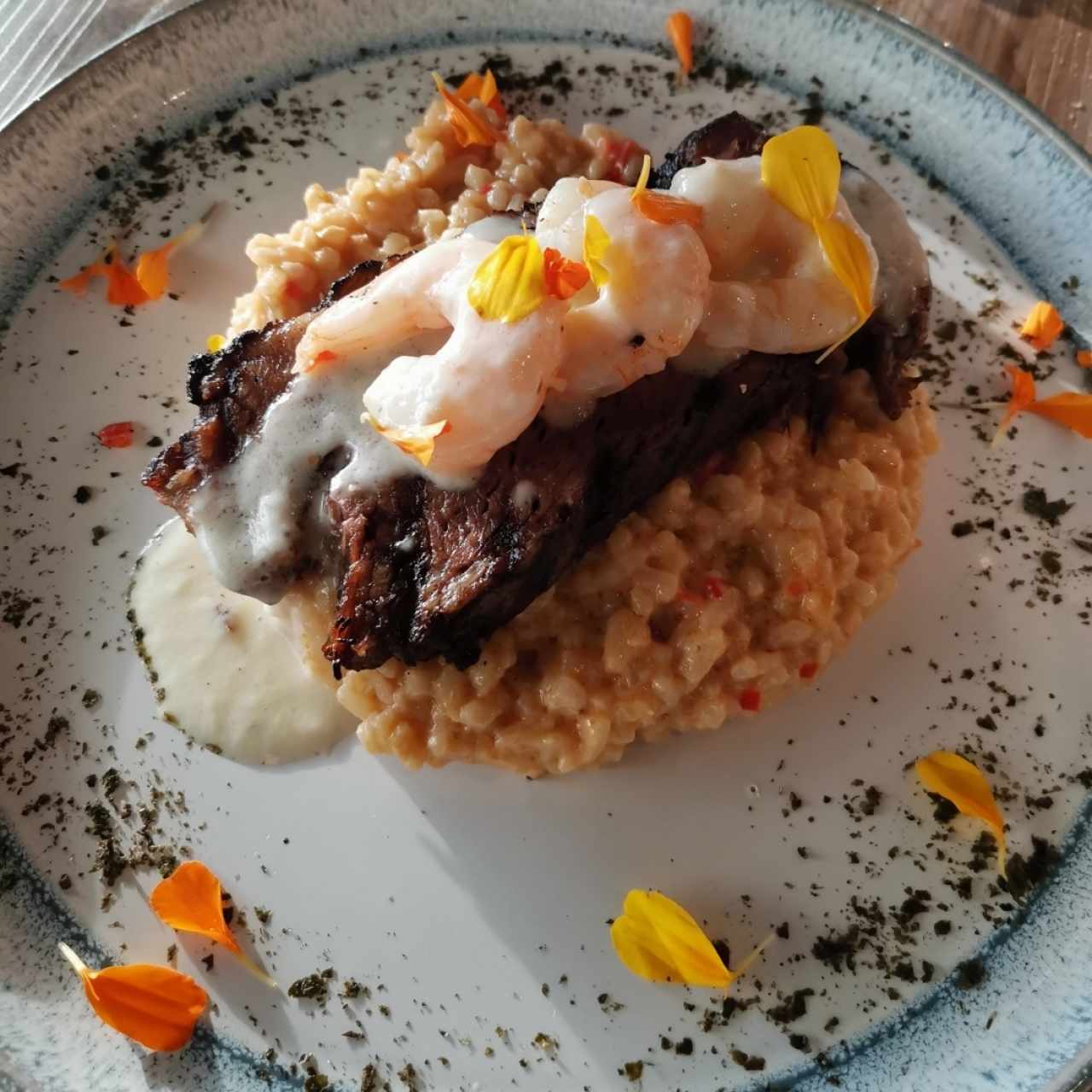 Risotto MAT y tierra 