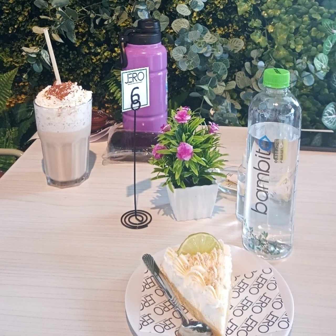 Frappé y Pie de Limón