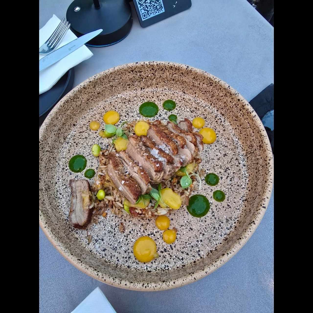 Arroz con pato