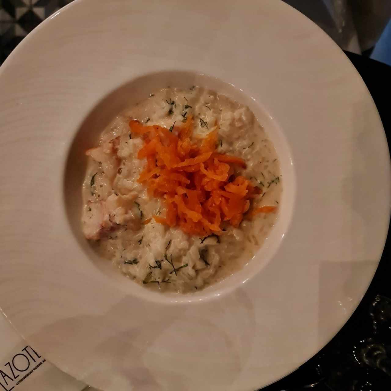 RISOTTO DE LANGOSTINOS