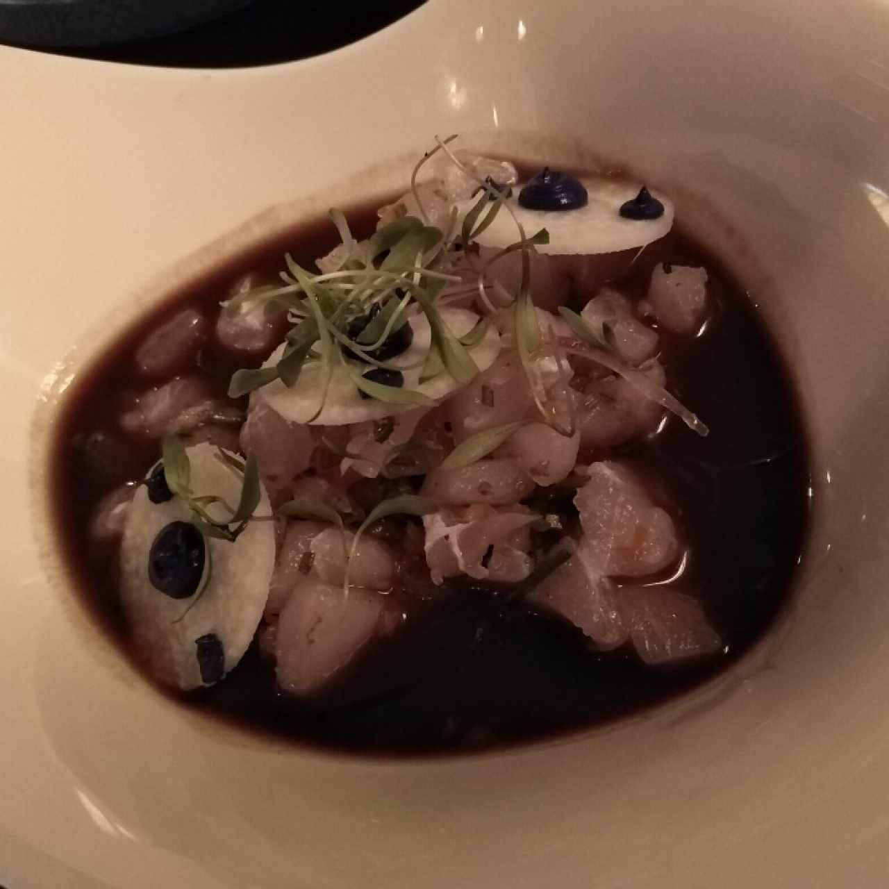 PARA COMENZAR - CEVICHE DE CORVINA