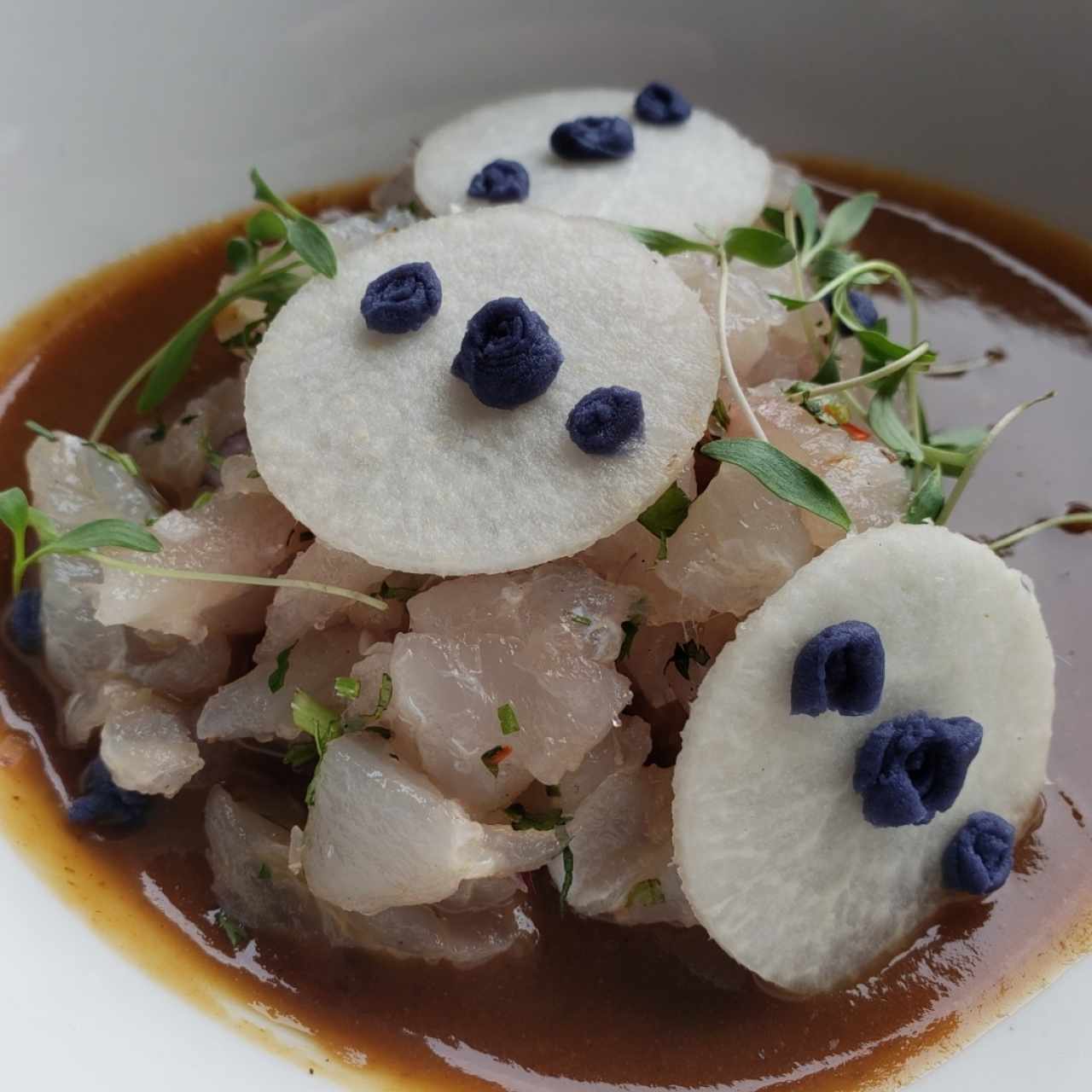 CEVICHE DE CORVINA FRESCA