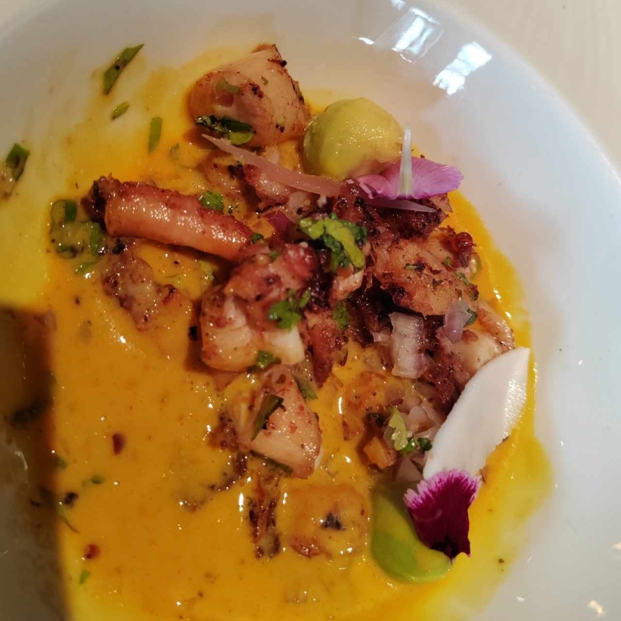 CEVICHE DE PULPO PARRILLADO