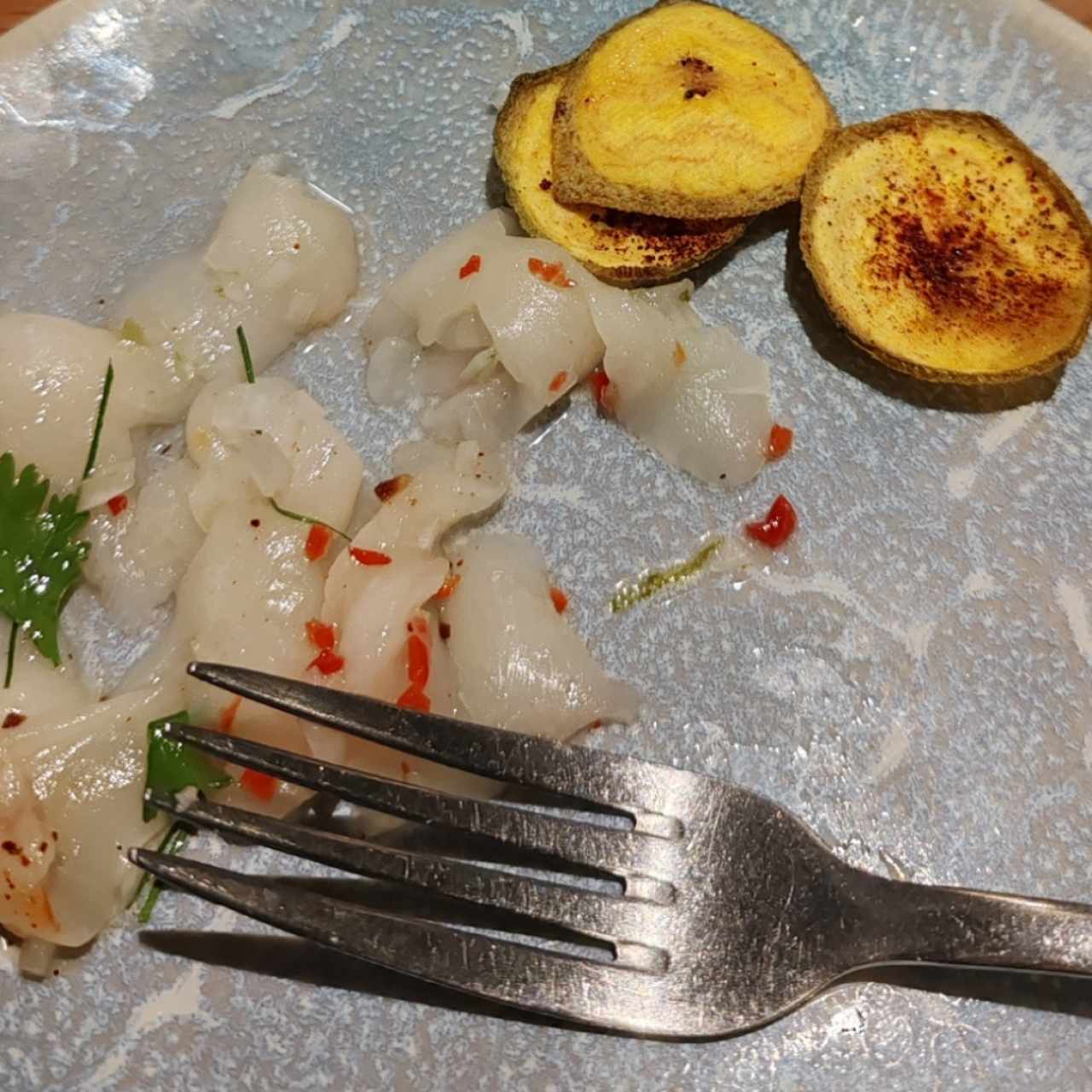 Ceviche de Mamón chino (Vegano)