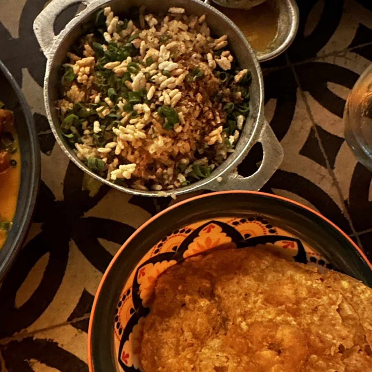 Arroz con Concolón de mariscos y Pescado