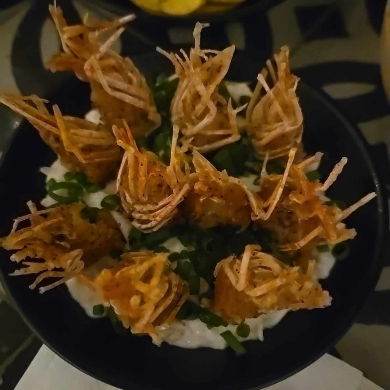 mollejitas de langostino