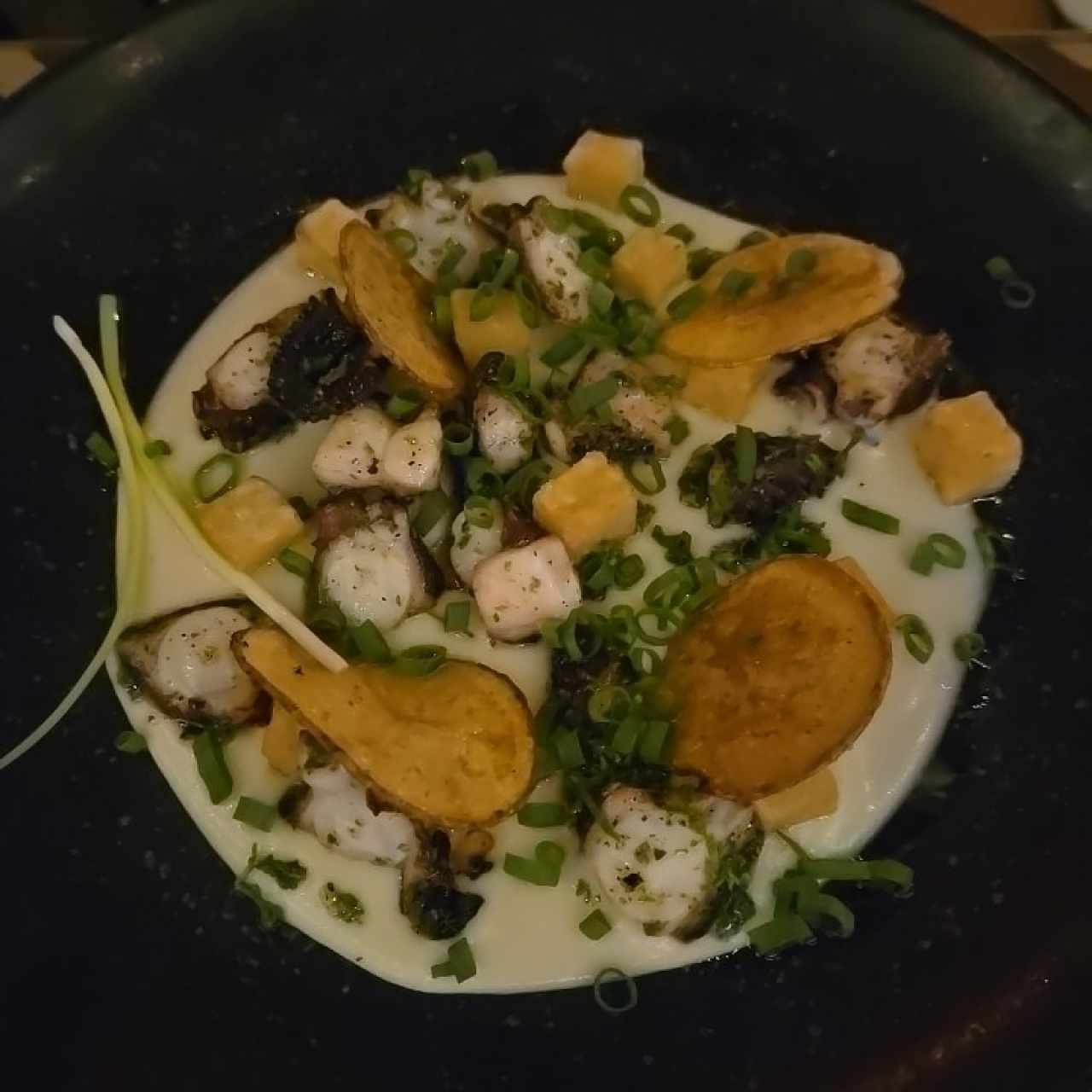 Pulpo a la brasa