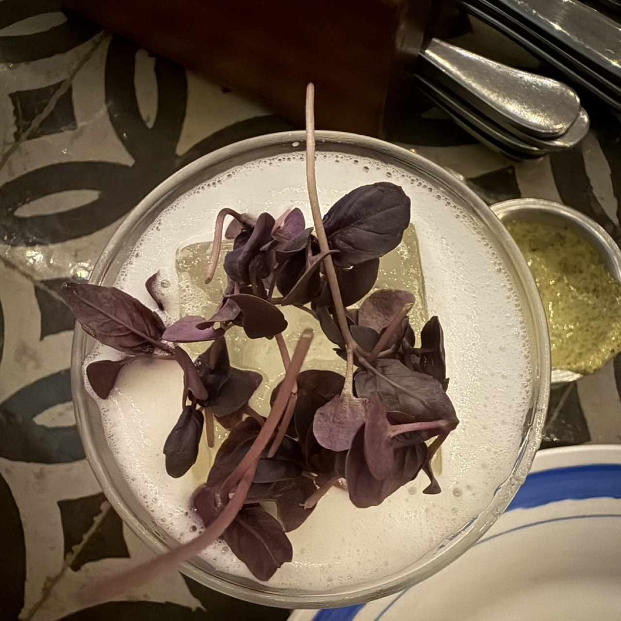 Albahaca Limon Smash Cocktail