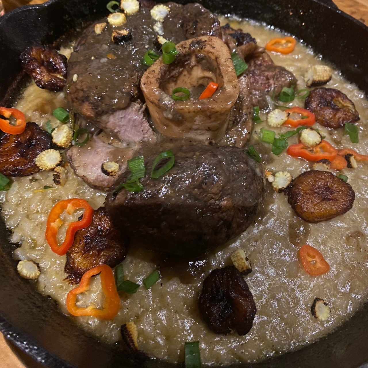 Osobusco con risotto