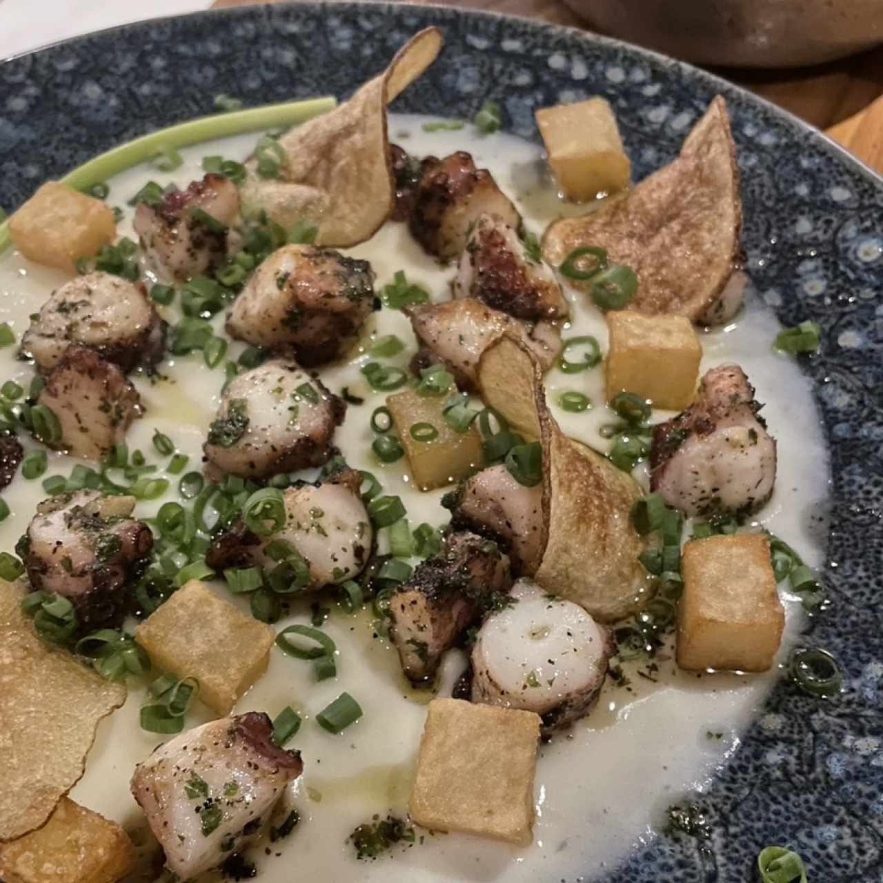 Pulpo a la brasa