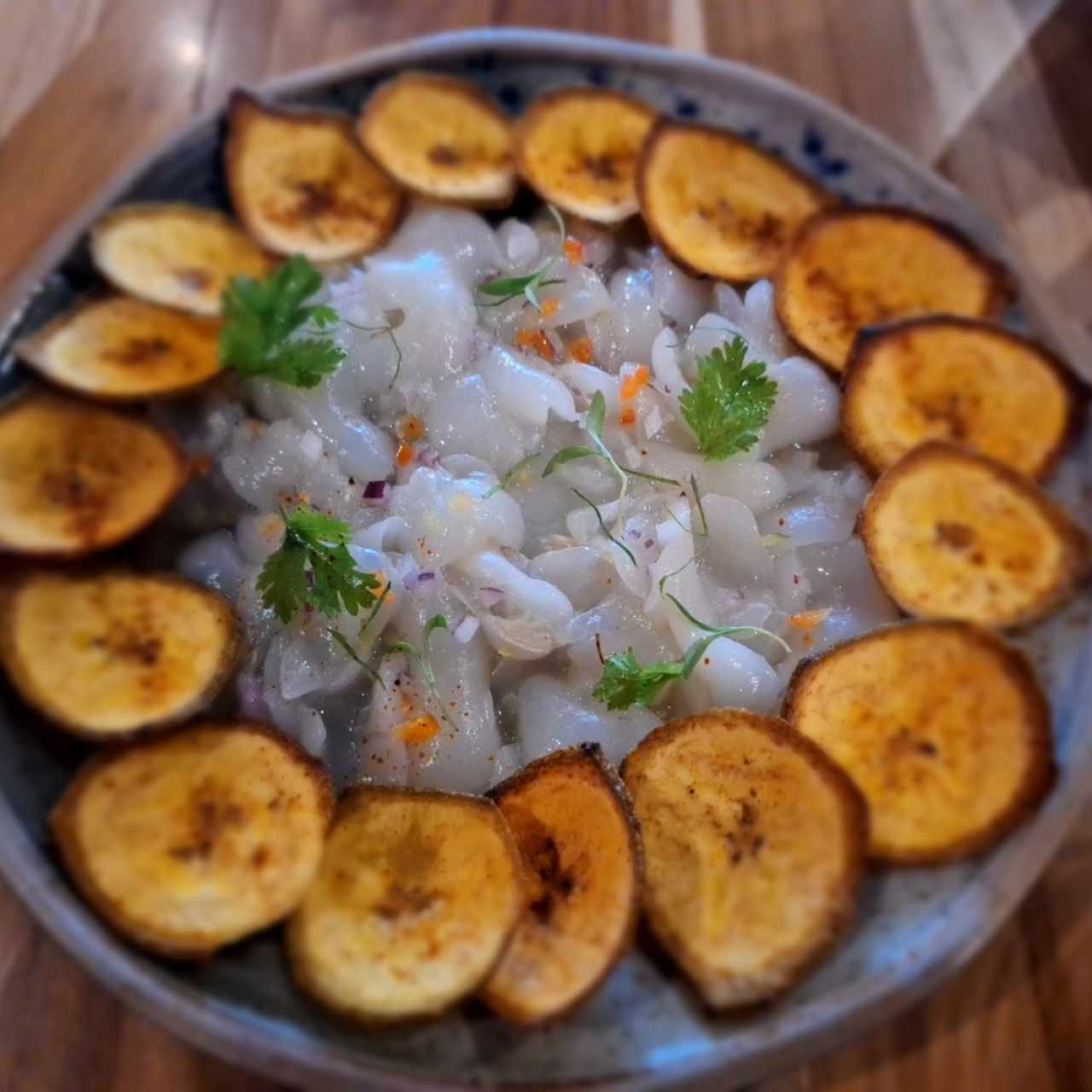 Ceviche de Mamón chino (Vegano)