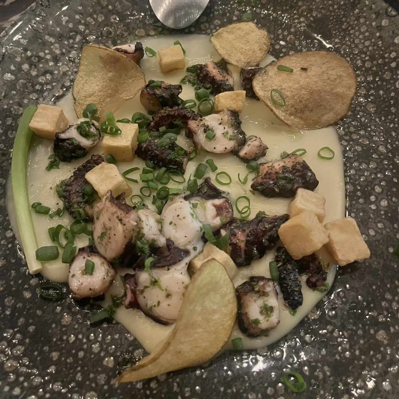 Pulpo a la brasa