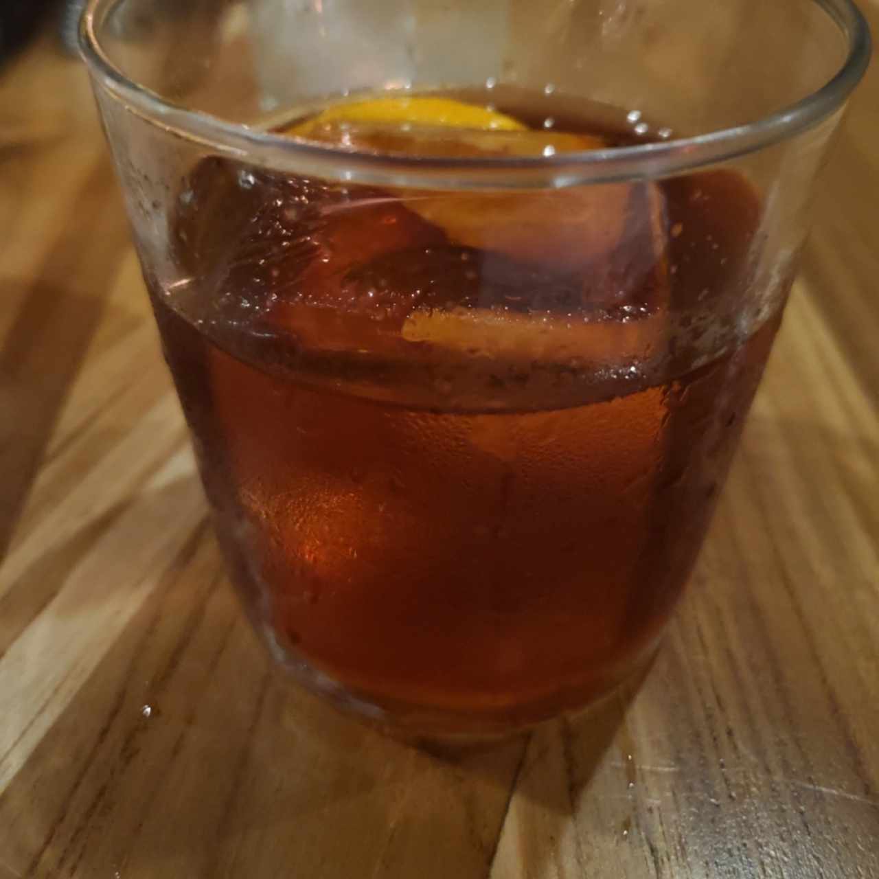 Papaya Negroni 