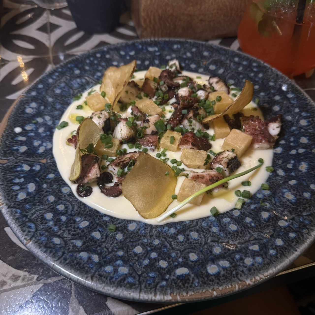 Pulpo a la brasa