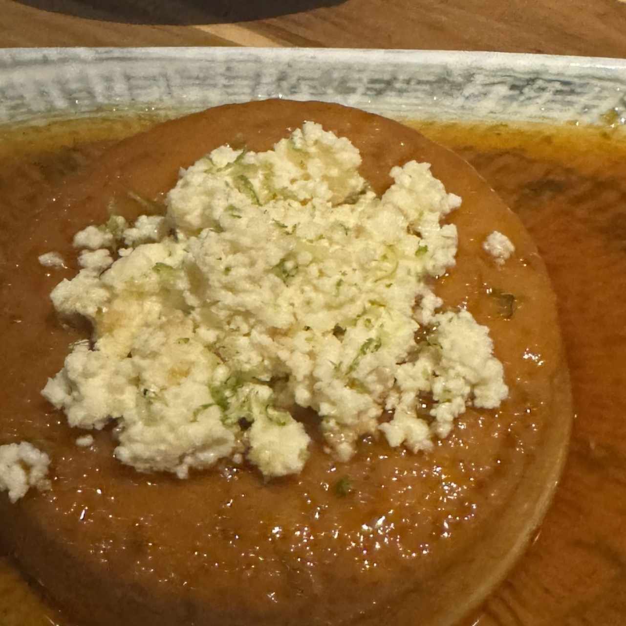 Flan de café con queso blanco