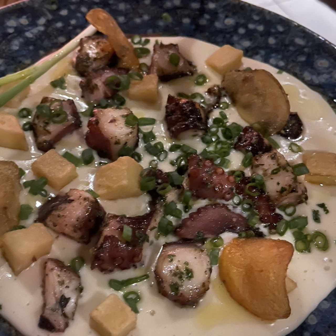 Pulpo a la brasa