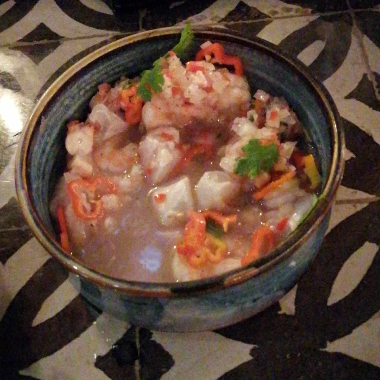 Ceviche de combinación 