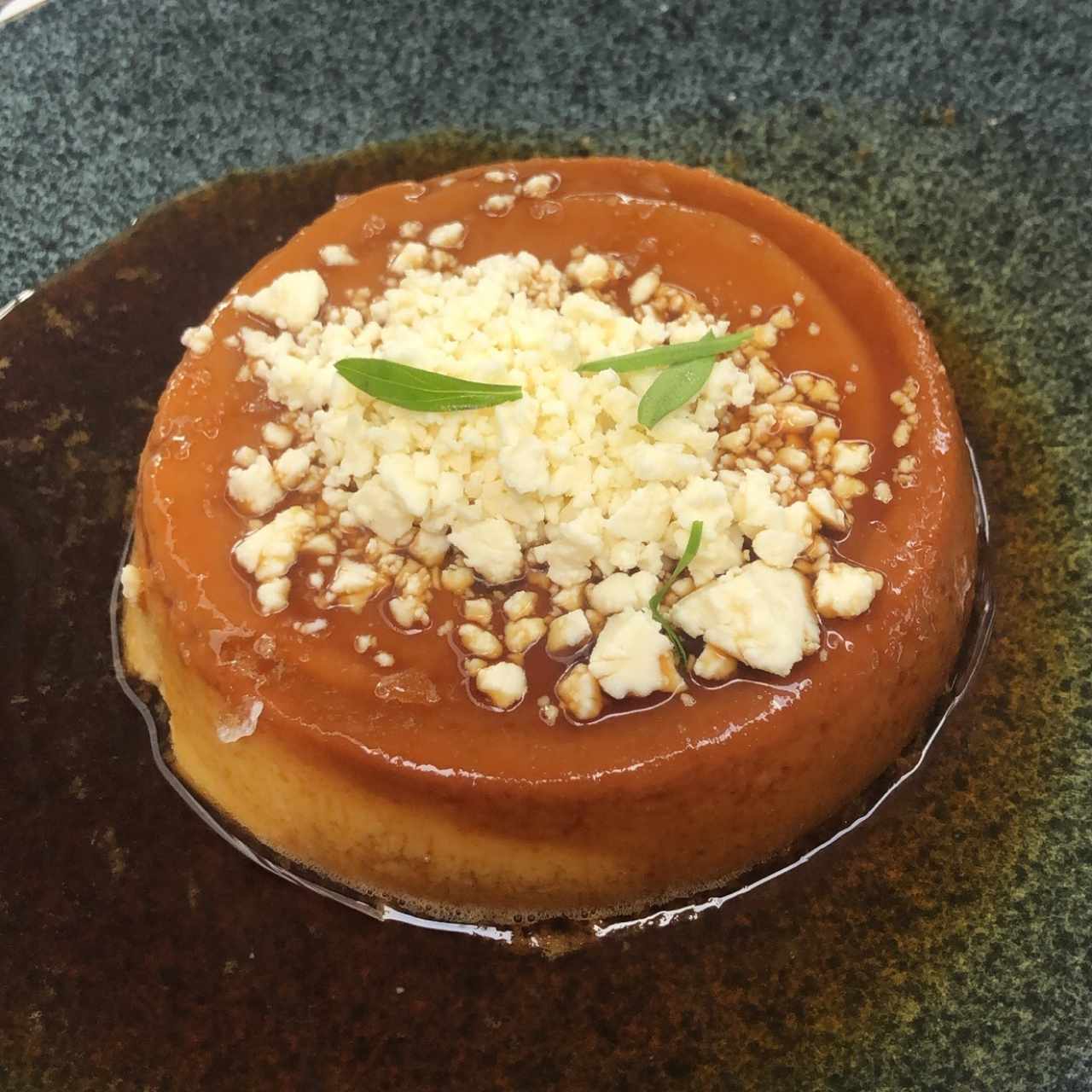 Flan de café