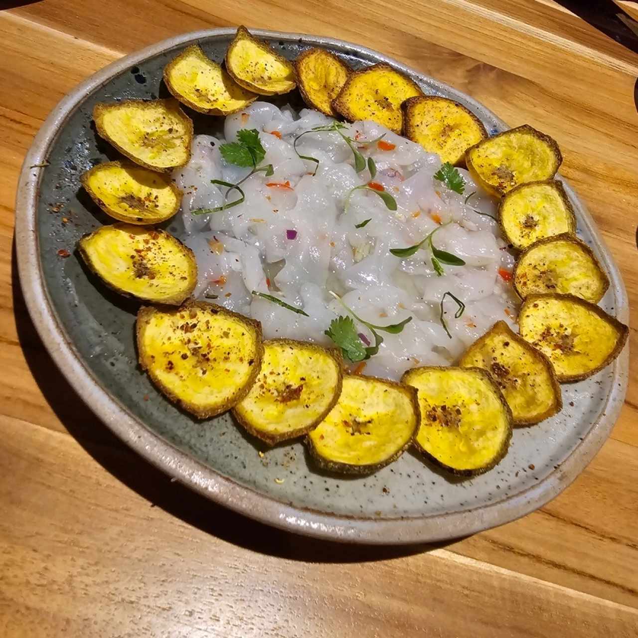 Ceviche de Mamón chino (Vegano)