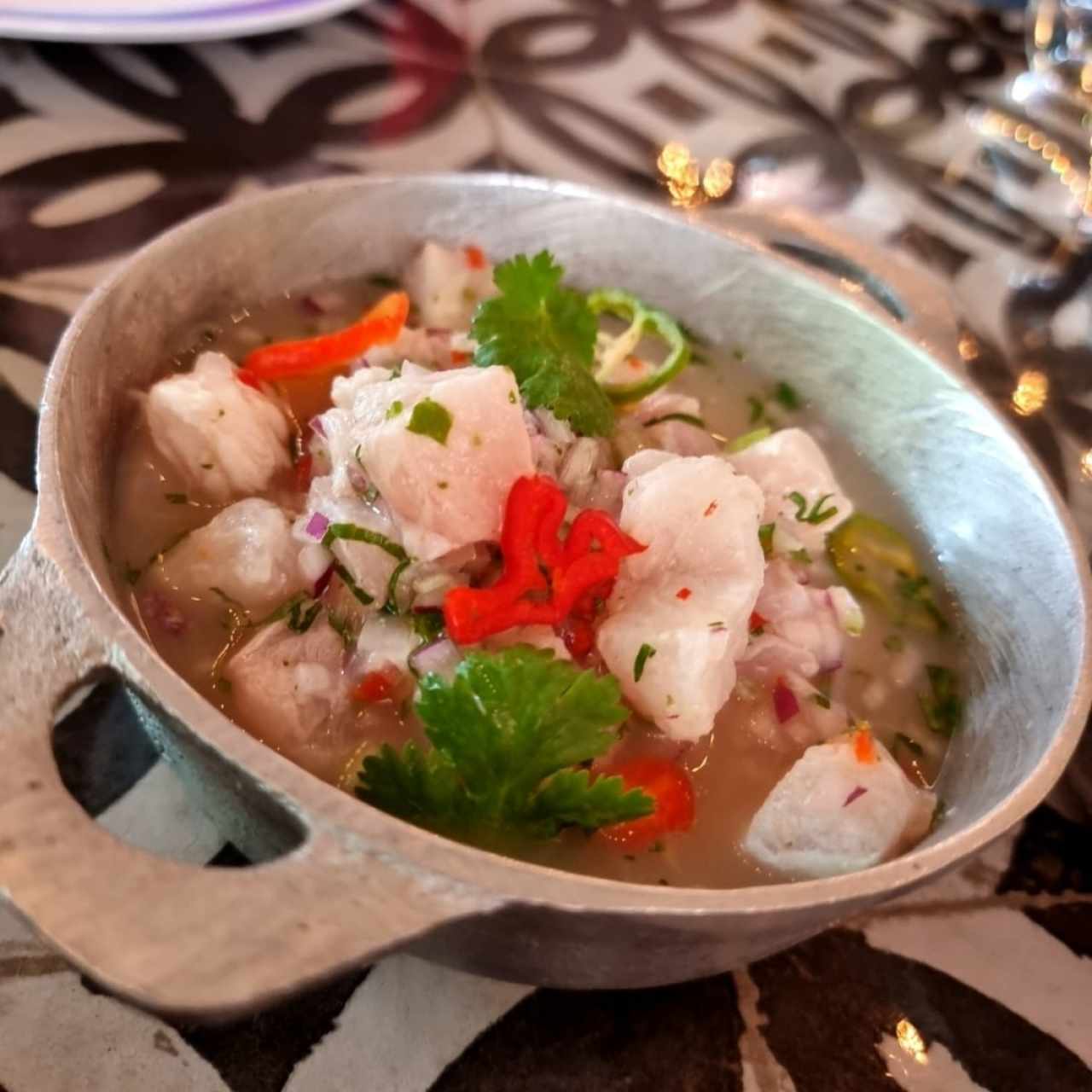 Ceviche de pescado