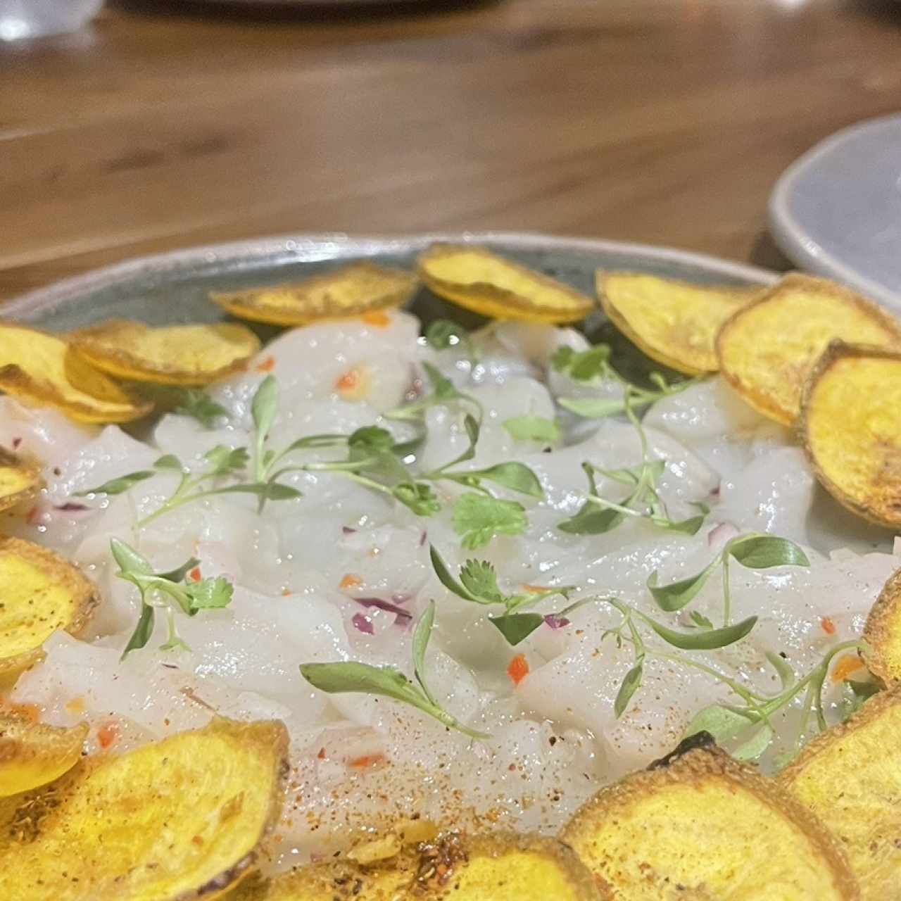 Ceviche de Mamón chino (Vegano)