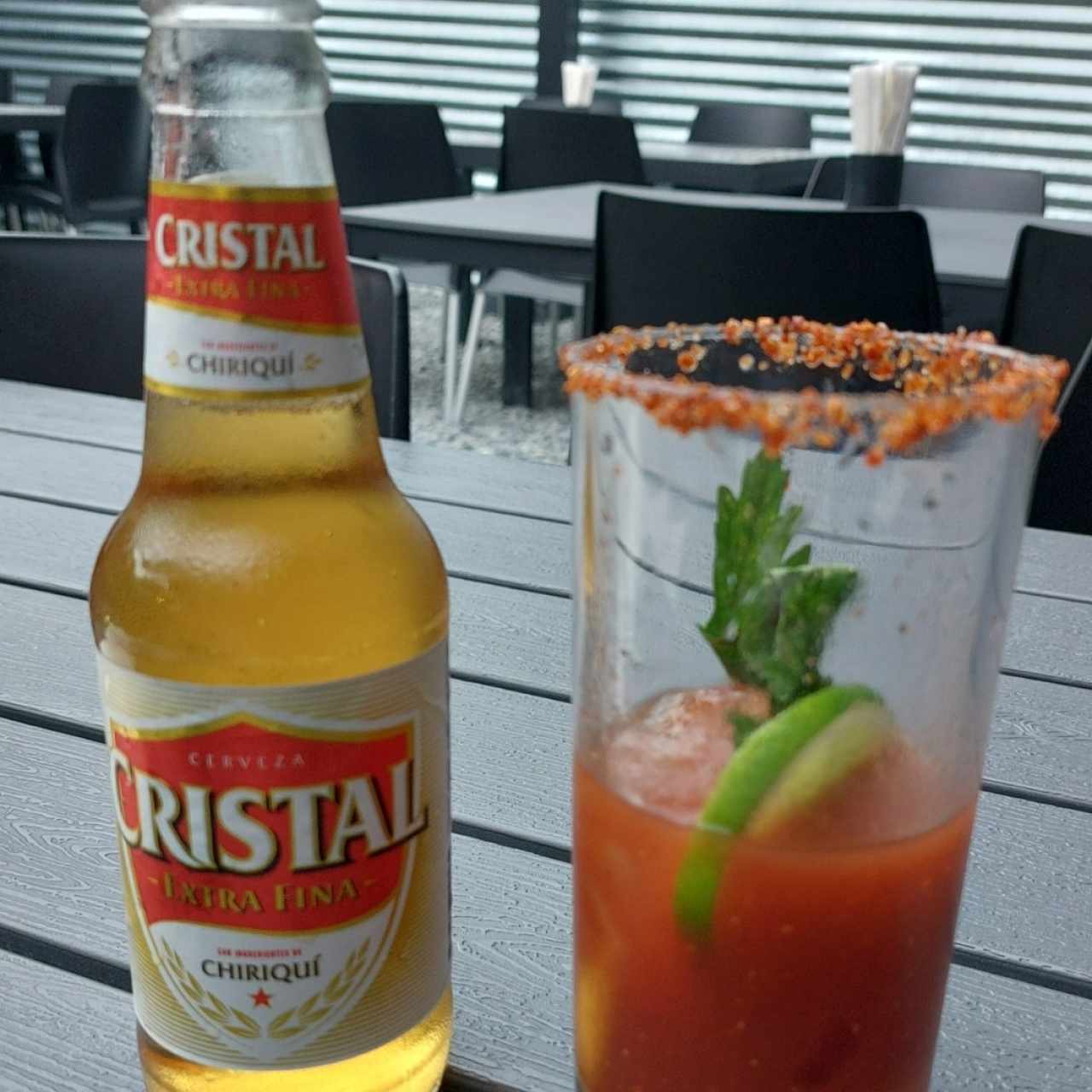 Michelada de Cerveza Cristal