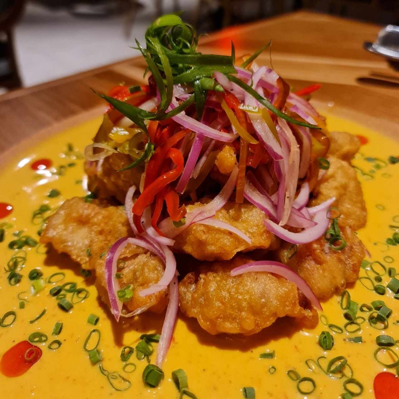 Pescado frito afro 