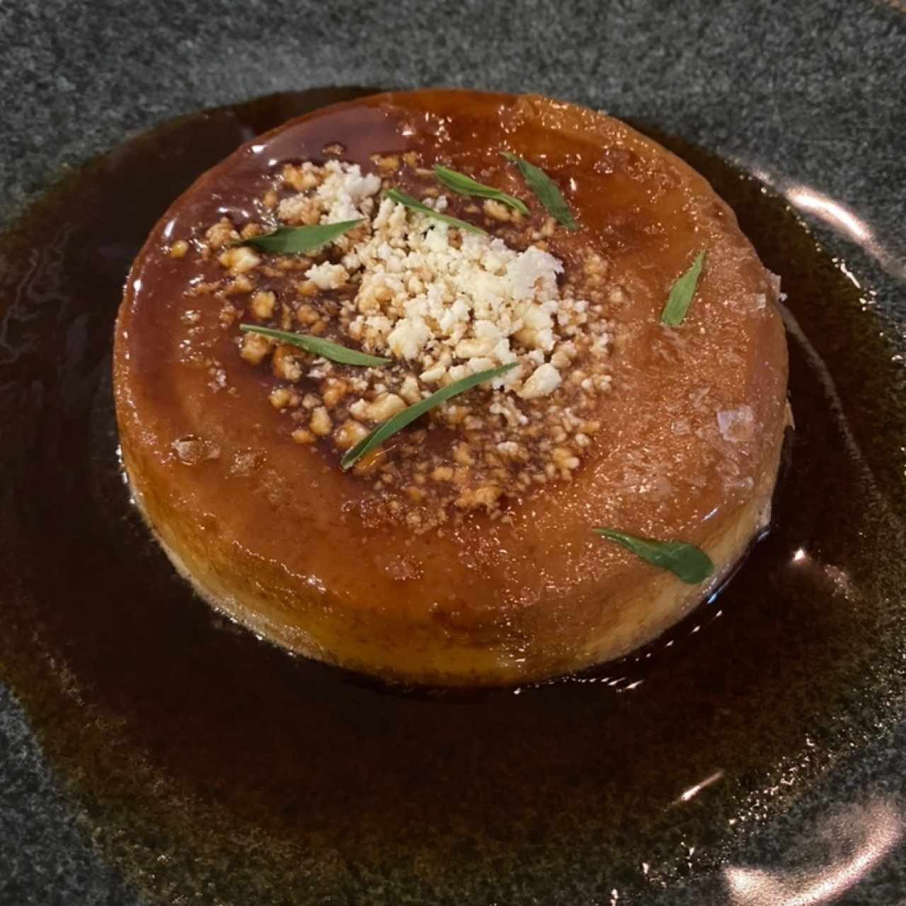 Flan de café