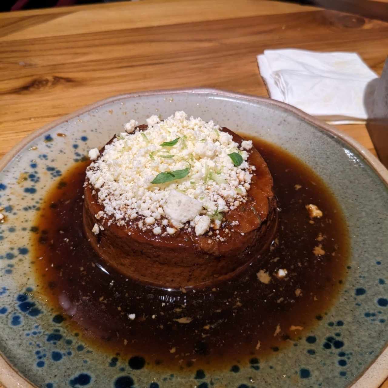 Flan de café 