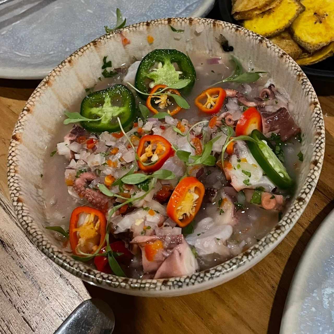 ceviche combinación