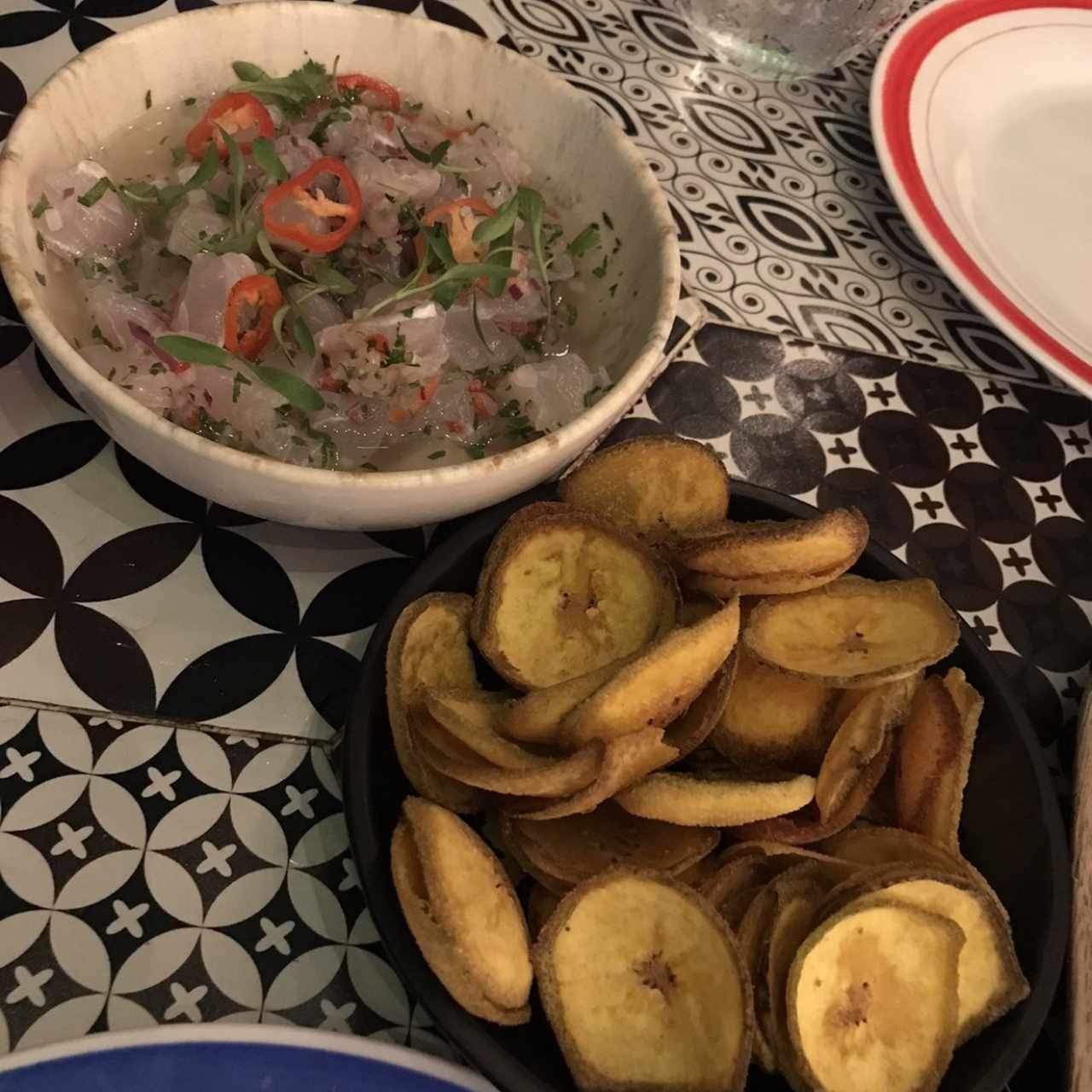 Ceviche de corvina