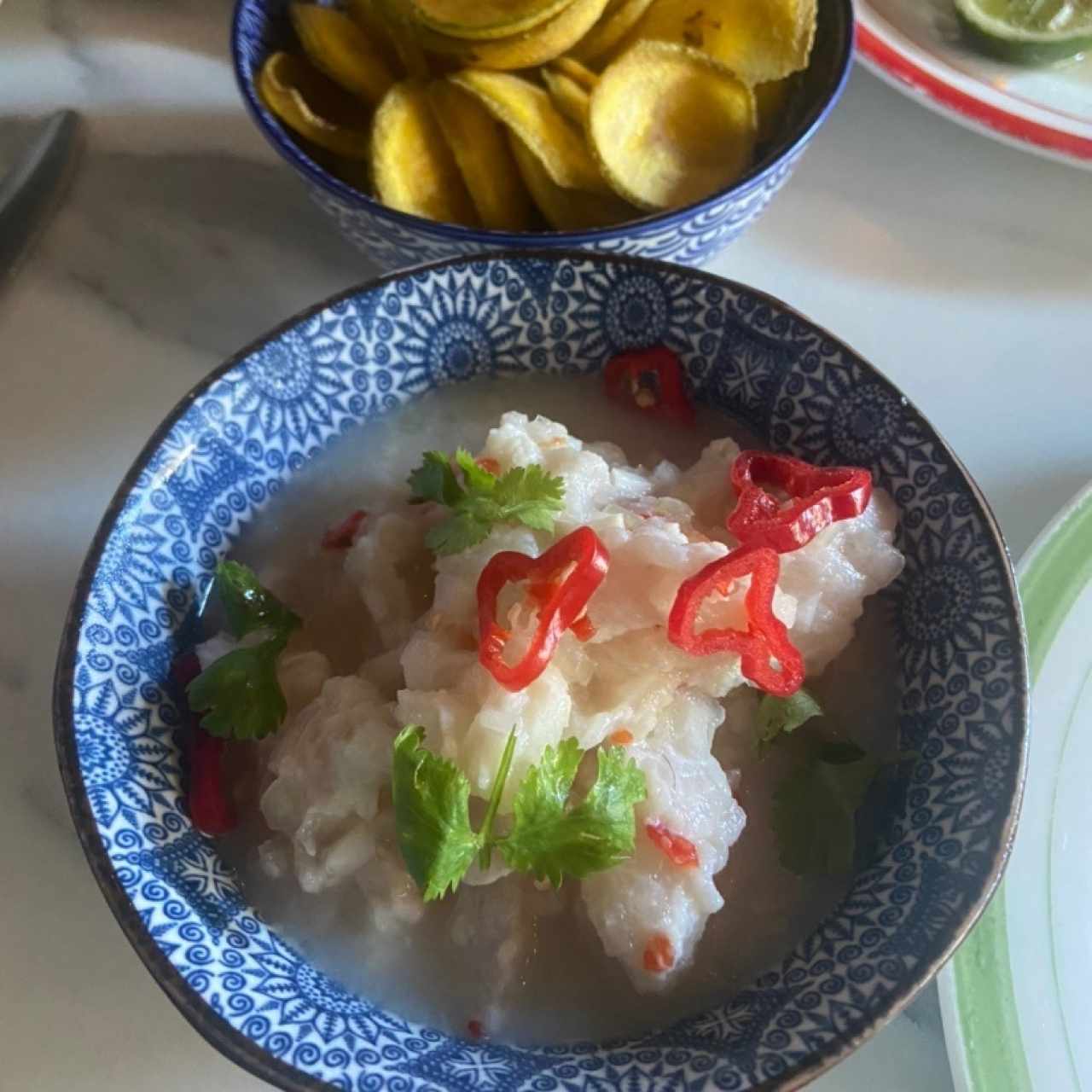 Ceviche de corvina