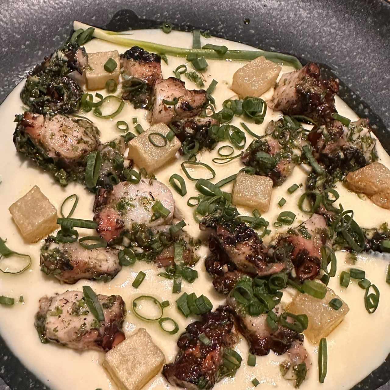 Pulpo a la brasa