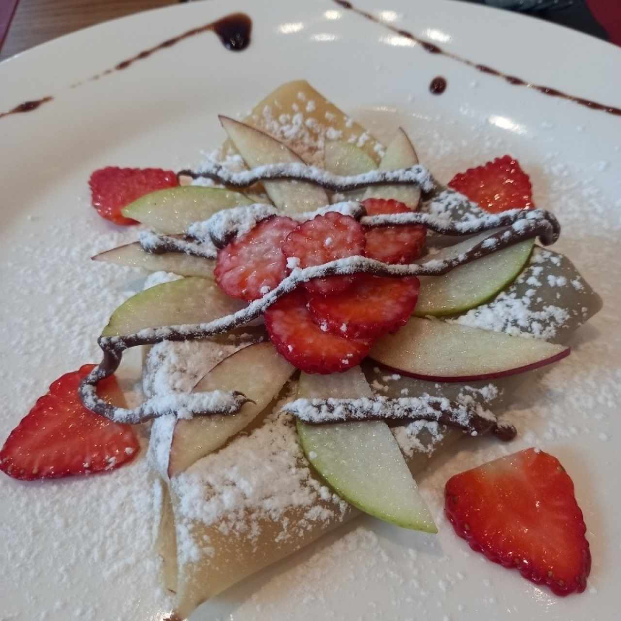 Creppes de frutas y nutella