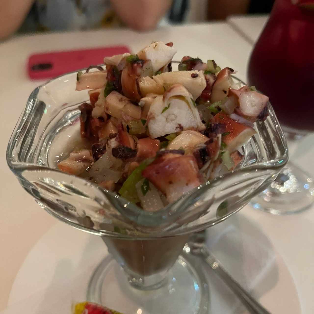 Ceviche de pulpo 