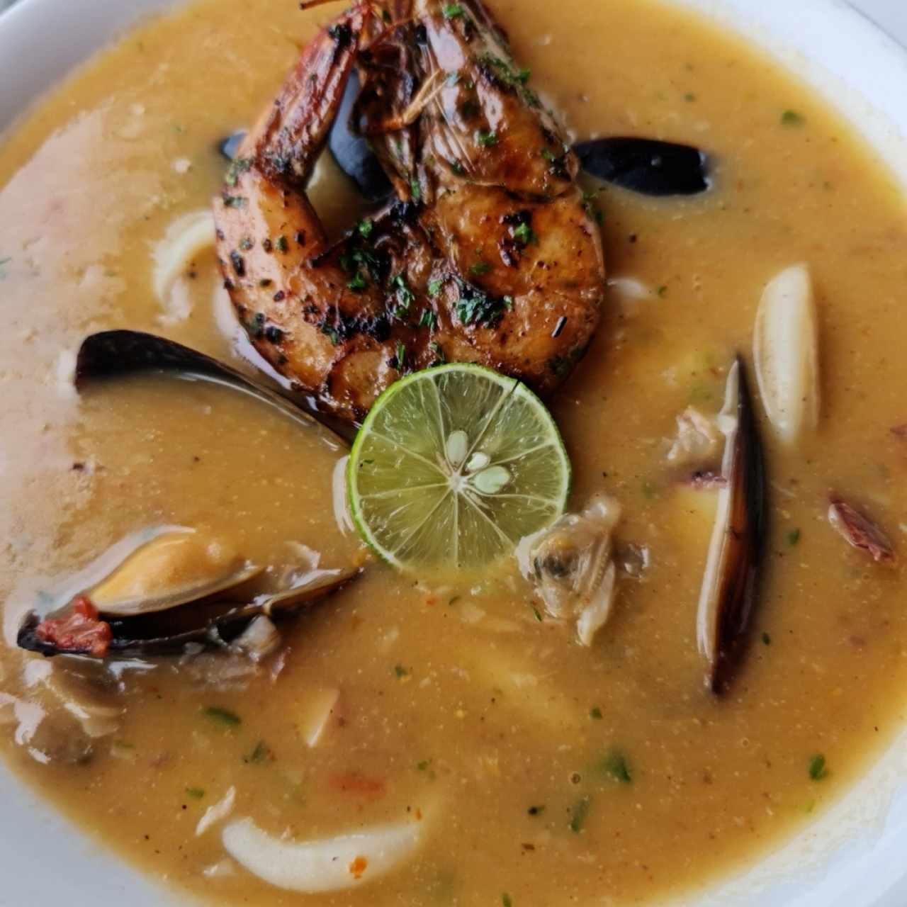 Sopa de Mariscos