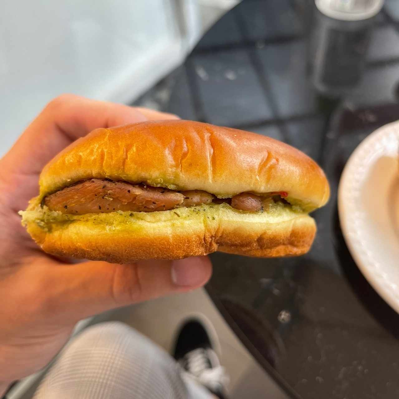 hamburguesa de pollo