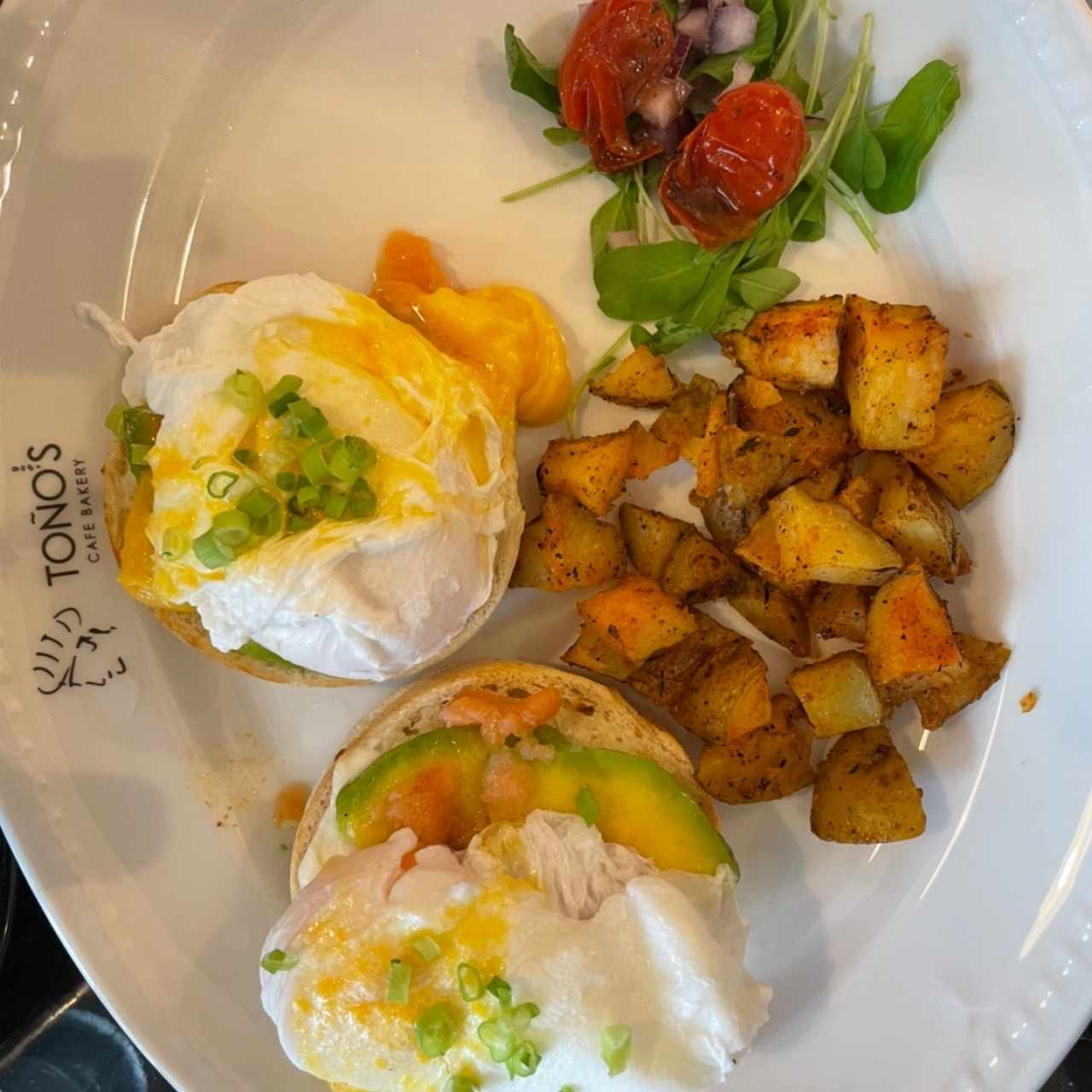 Huevos benedictos