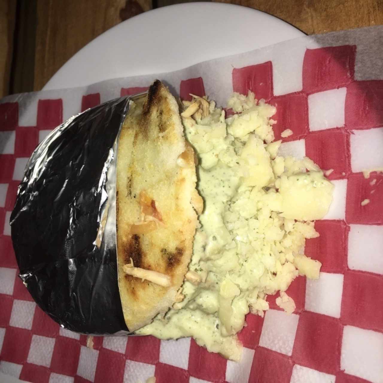 Arepa de Carne Mechada