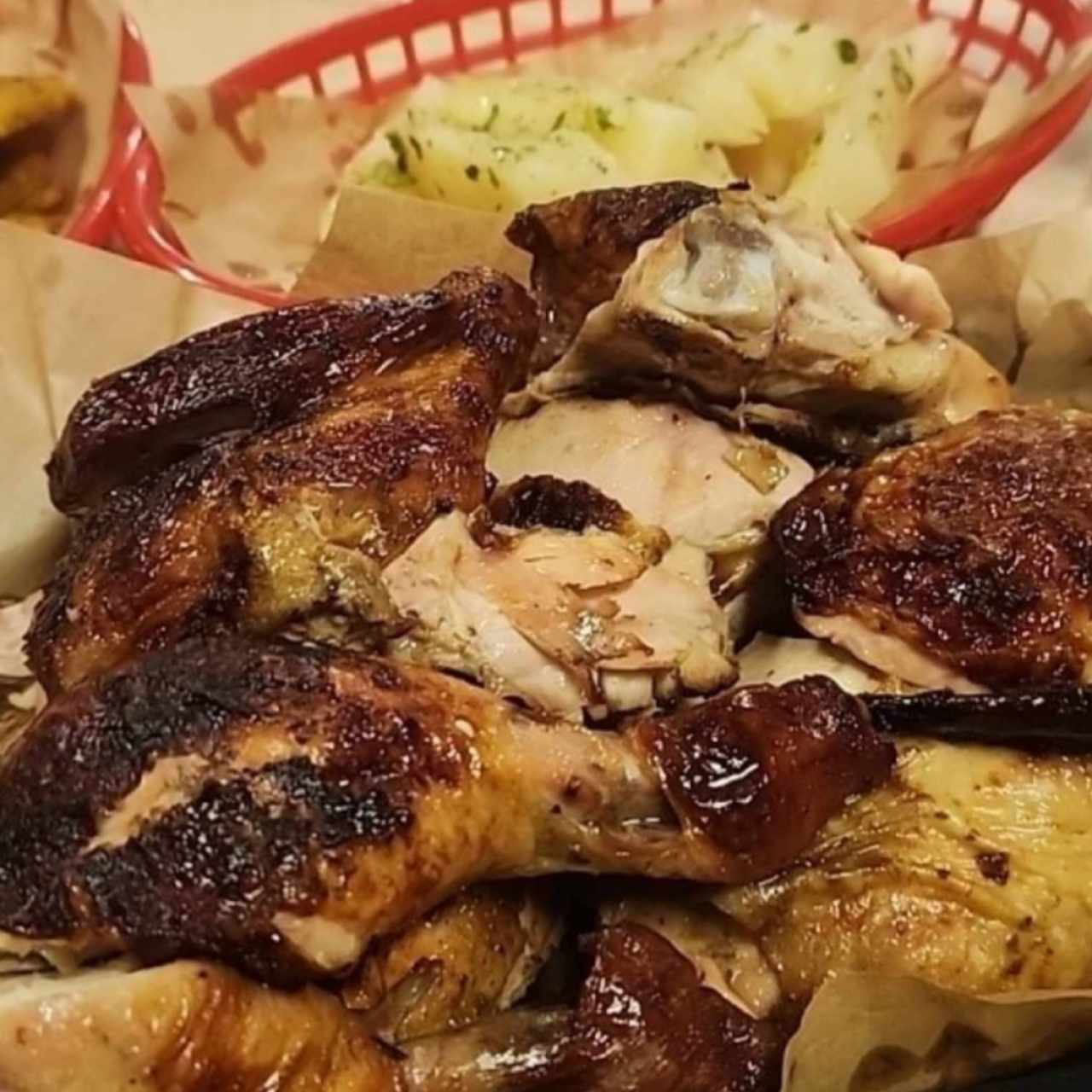 combo pollo a la braza