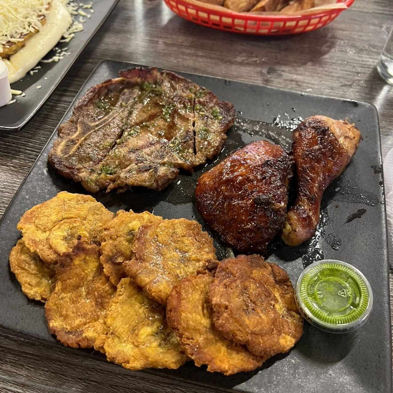 Churrasco Brazas con pollo