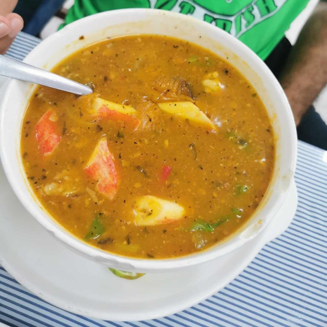 Sopa de mariscos 