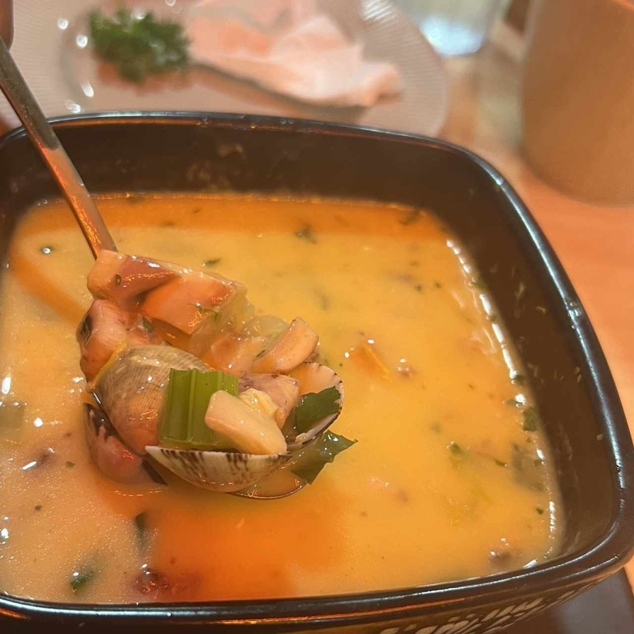 Sopa de mariscos 