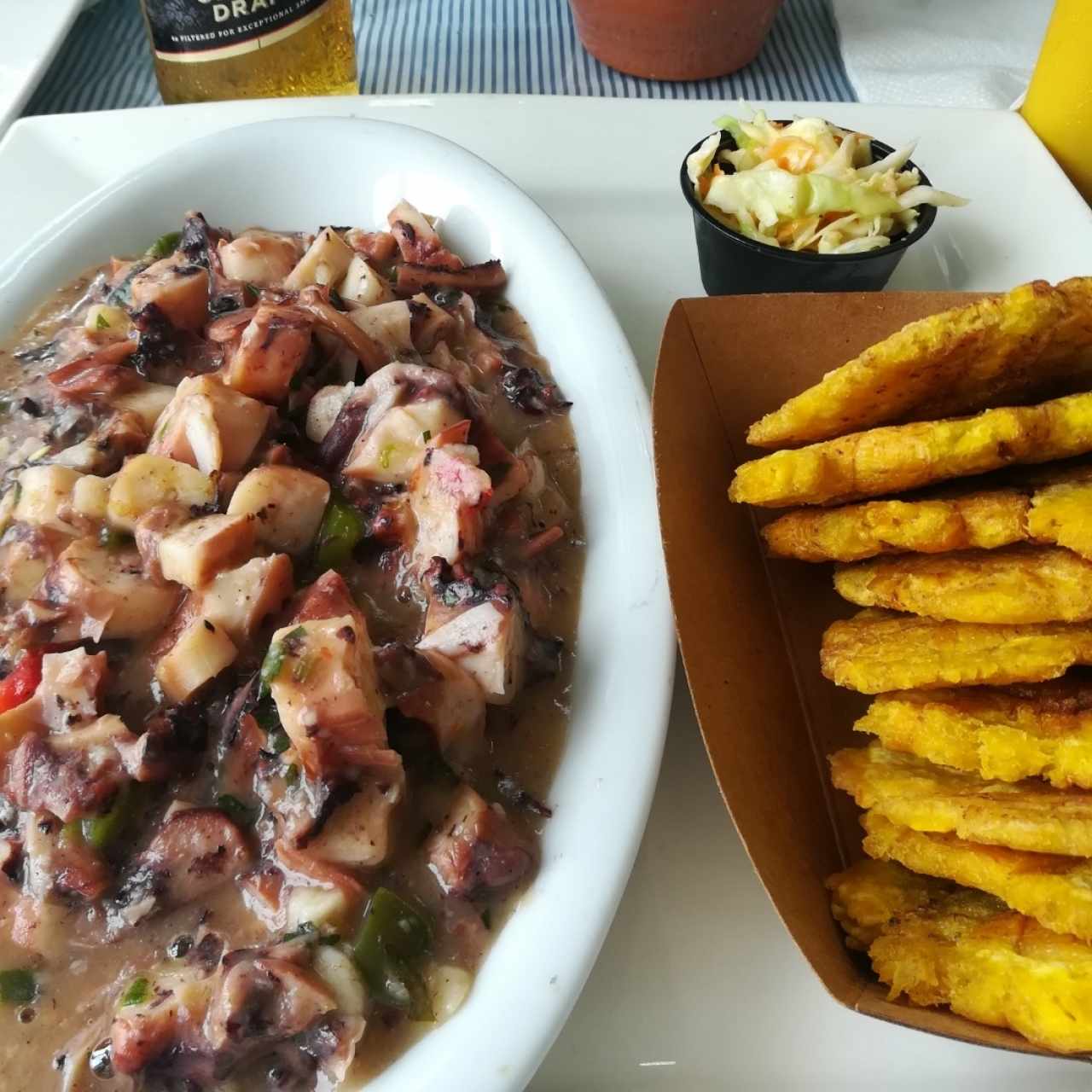 Pulpo al ajillo