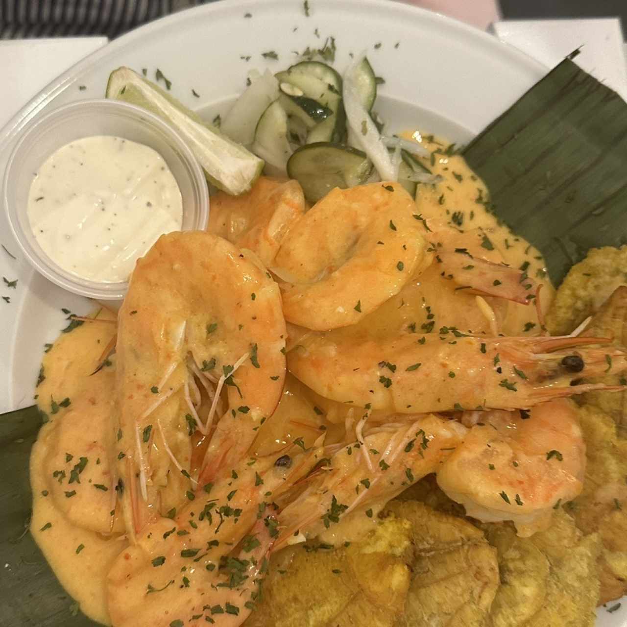 Langostino al Ajillo