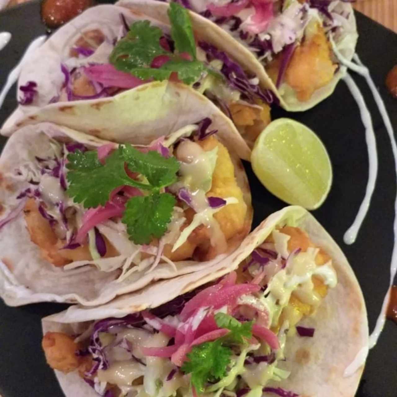 Tacos de Pescado Acevichado