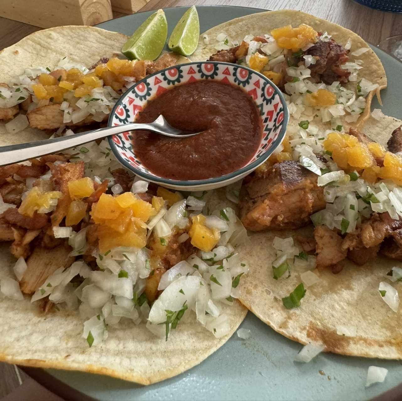 Tacos al Pastor Estilo Tapachula