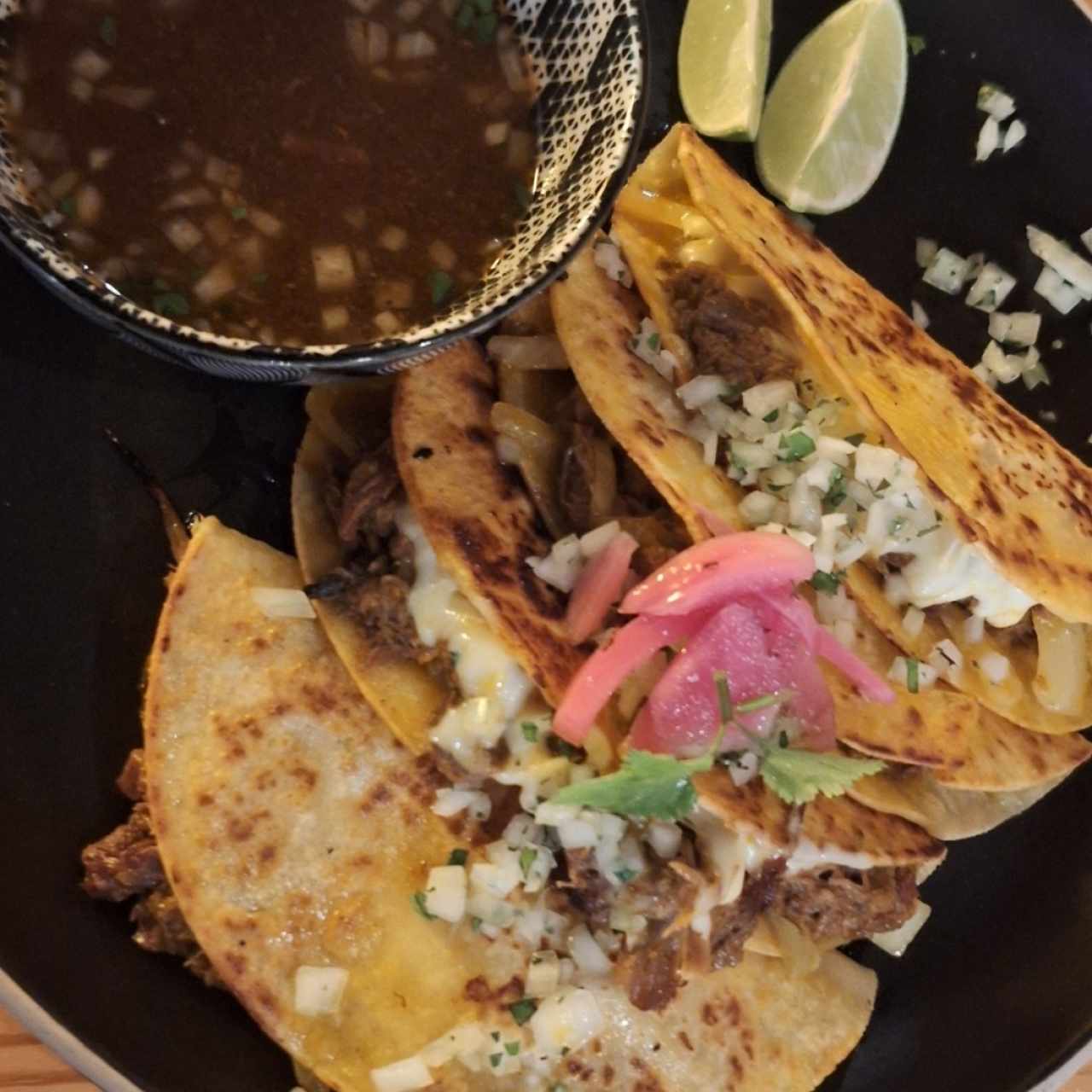 Tacos de Birria de Res